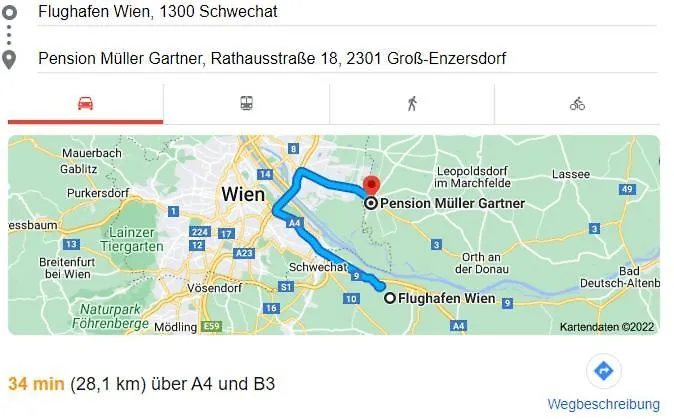 Pension Mueller Gartner Groß-Enzersdorf 3*,  Austria